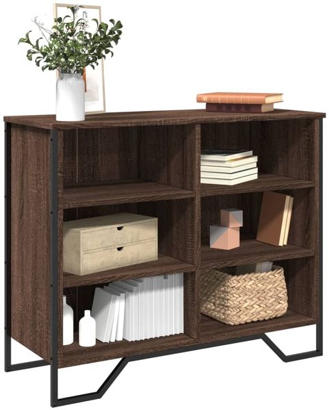 vidaXL Sideboard Braun Eichen-Optik 91x35,5x74,5 cm Holzwerkstoff 848553