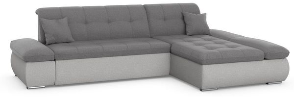 DOMO collection Ecksofa Moric B/T/H 300/172/80 cm, auch in Cord, L-Form, XXL-Format, wahlweise auch mit Bettfunktion und Armverstellung Bild 3