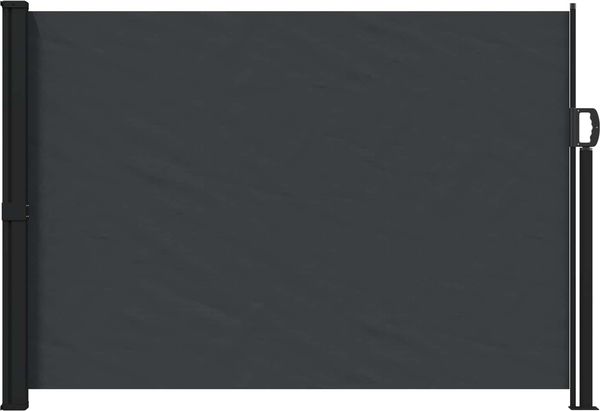 vidaXL Ausziehbares Seitenmarkise Schwarz 300 x 170 cm Polyester 42035423 Bild 2