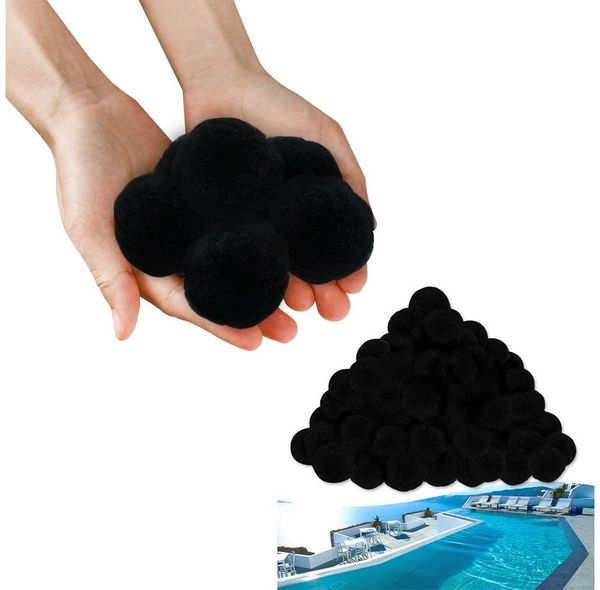 FIVMEN Filterbälle Pool Filter Balls für Sandfilteranlage Filtermaterial Polysphere, (1-St), Poolfilter ersetzen 25 kg Filtersand für Pool Sandfilter