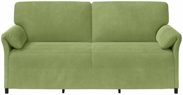 vidaXL 3-Sitzer-Sofa Hellgrün 198 x 83 x 95 cm Samt 42033970 Bild 3