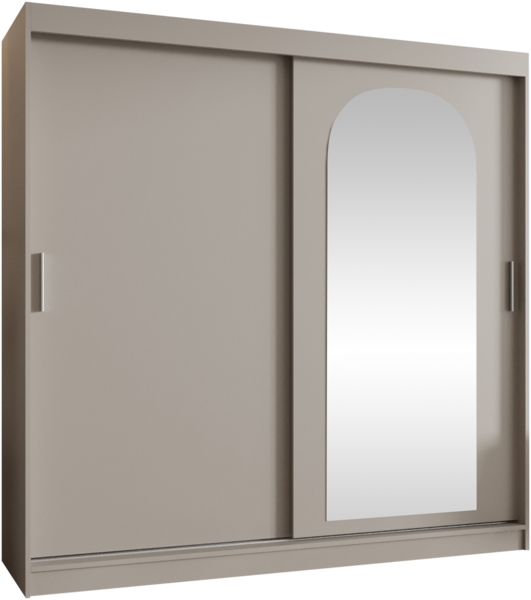 Kleiderschrank Samker 200 cm (Farbe: Cashmere, ohne Schubladen) Bild 1