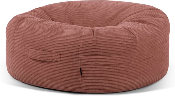 Sitzsack ‘Roll 135‘, Bezugstoff - Waves, 100% Polyester, Coral, 50x135x135 cm.