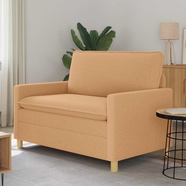 vidaXL Sofa Beige 126 x 81 x 87,5 cm Stoff 42028812