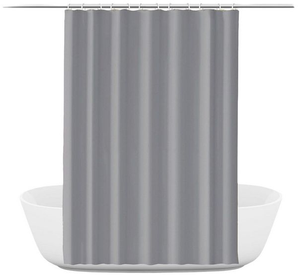Diwzbyn Duschvorhang Anti-Schimmel Badezimmervorhang, Wasserdicht und Waschbar Breite 180 cm (1-tlg), Perfekt für Badewanne & Dusche