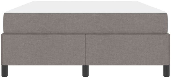 vidaXL Boxspringbett Taupe 140 x 200 cm Stoff 3398868 Bild 7