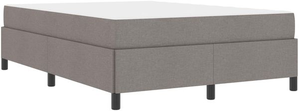 vidaXL Boxspringbett Taupe 140 x 200 cm Stoff 3398868 Bild 4