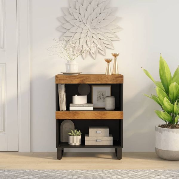 vidaXL Beistellschrank 60x33x75 cm Massivholz Mango 352888