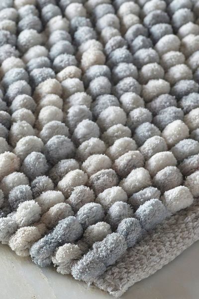 Next Badematte Badvorleger mit riesigen Noppen, Höhe 80 mm, Polyester (recycelt), Baumwolle