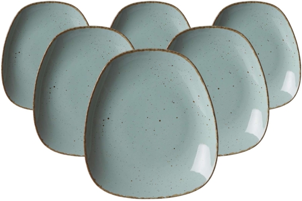 Ritzenhoff & Breker Casa Beilagenteller 19 x 16,5 cm 6er Set blau - DS