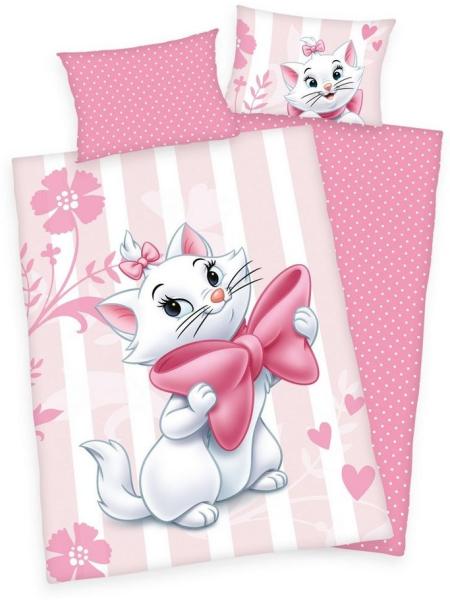 Disney Cat Marie Aristocats Baby Bettwäsche 40x60 cm + 100x135 cm