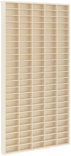 vidaXL Präsentationsbox Braun 50 x 4,5 x 96 cm Holzwerkstoff 42015614 Bild 1