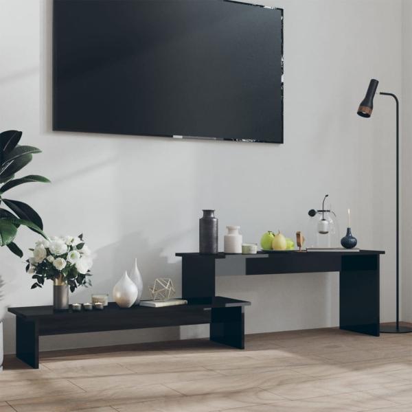 TV-Board >3006939< (LxBxH: 30 x 180 x 43 cm) in Hochglanz-Schwarz