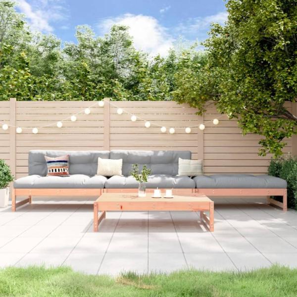 vidaXL 4-tlg. Garten-Lounge-Set Massivholz Douglasie 3186597