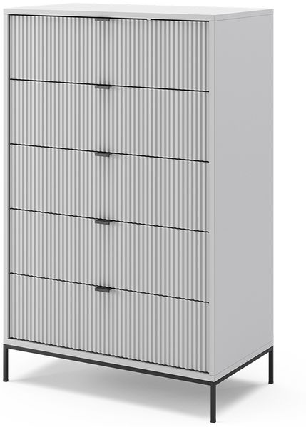 Kommode Eliza Grau 76 x 120 cm Vicco
