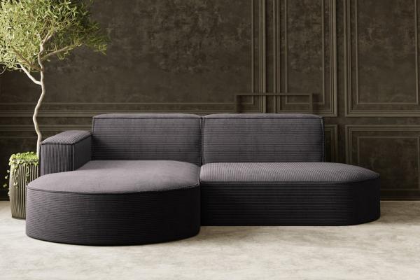 Kaiser Möbel Ecksofa Designer MODENA STUDIO L stoff Poso und Neve