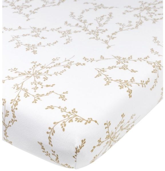 Meyco Spannbettlaken Print - Jersey - Branches - S
