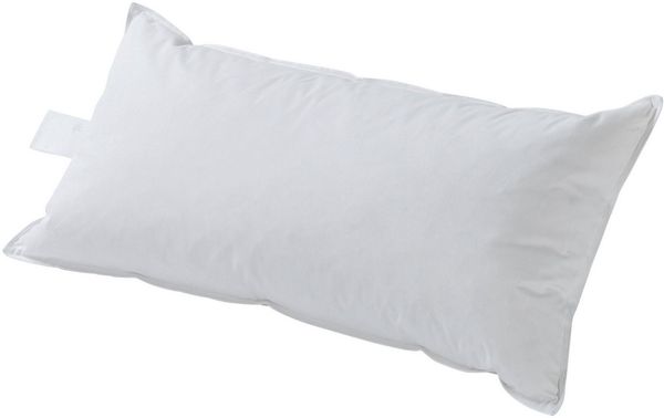 OTTO home Federkissen Kyam, Kopfkissen 40x80 & 80x80 cm, Füllung: 85% Federn & 15% Daunen, Bezug: 100% Baumwolle, Bettkissen, Kuschelkissen hergestellt in Deutschland
