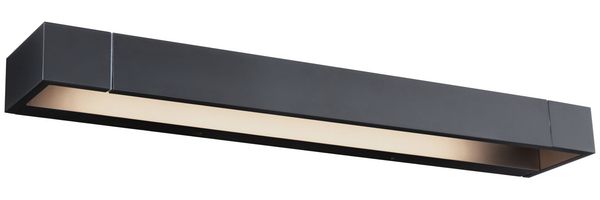 Paulmann 71205 LED Wandleuchte Lucille 600x100mm schwarz 2700K 3-Step-Dim IP44