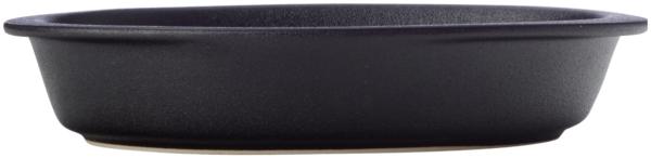 Maxwell & Williams HY0019 CAVIAR BLACK Auflaufform oval 28 x 15,5 cm - Premium-Keramik