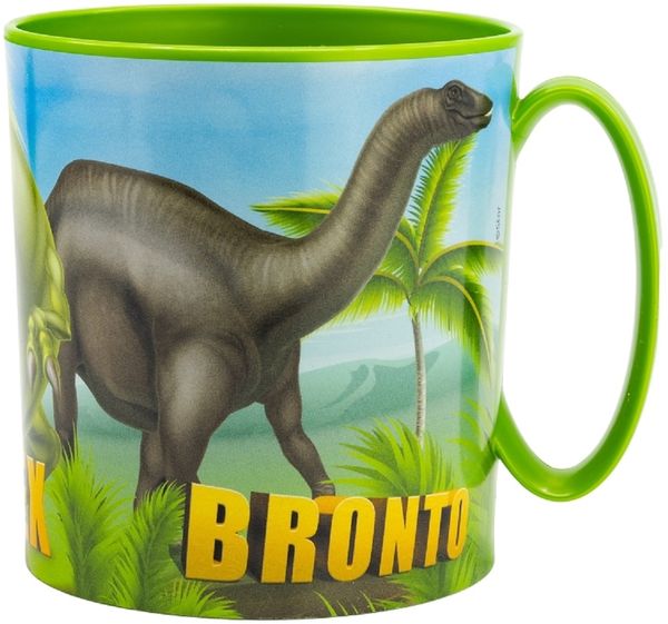 Becher Mikrowellengeeigneter Kunststoffbecher 390 ml – Motivbecher für Kinder