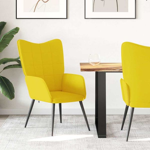 Relaxsessel, Sessel wohnzimmer Senfgelb Stoff