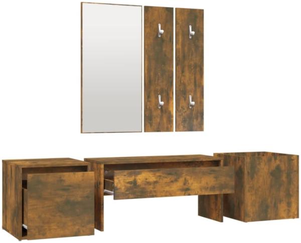 Flurmöbel-Set Räuchereiche Holzwerkstoff [3120200] Bild 11