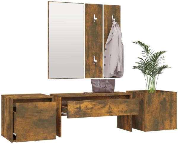 Flurmöbel-Set Räuchereiche Holzwerkstoff [3120200] Bild 8