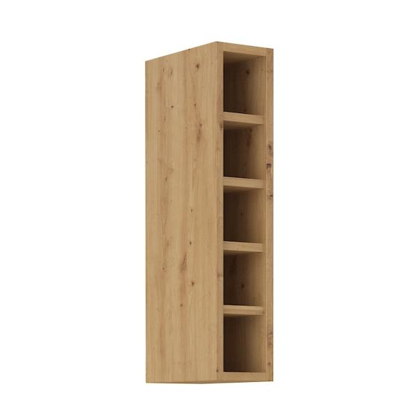 Hängeschrank Regal 15 cm Eiche Artisan Küchenzeile Küchenblock Küche Stilo