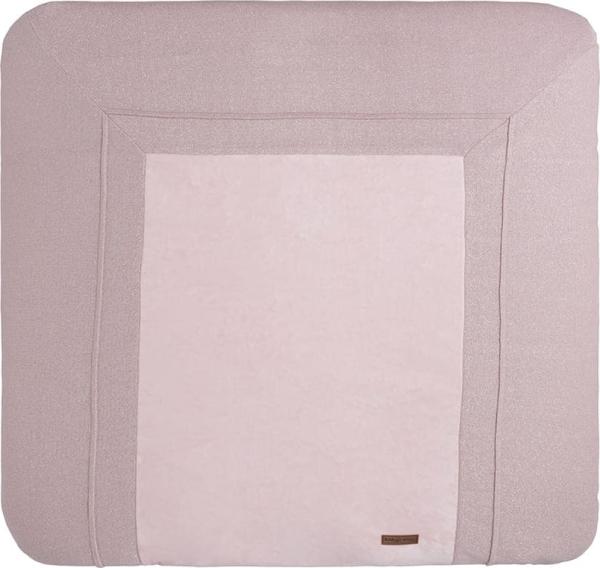 Baby's Only 407071 Wickelauflagenbezug Sparkle Glitzer silber rosa melee 75x85 cm