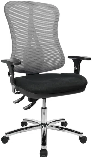 Topstar Drehstuhl Ortho Sedis 75 schwarz/dunkelgrau ca. 50x126x46 cm