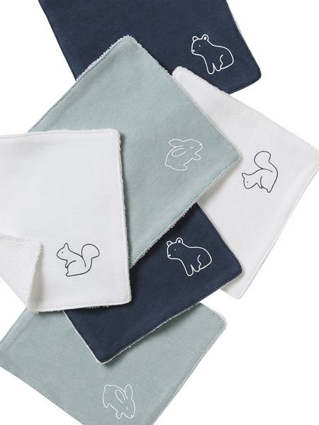 vertbaudet Waschlappen Baby Waschlappen, 6er-Pack