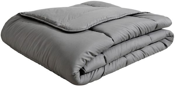 OTTO home Microfaserbettdecke Clarra, Bettdecke 135x200 cm, 155x220 cm, 200x200 cm, Füllung: Polyester, Bezug: Polyester, Bettdecken in grau, Sommer, Winter, 4 Jahreszeiten, Decke