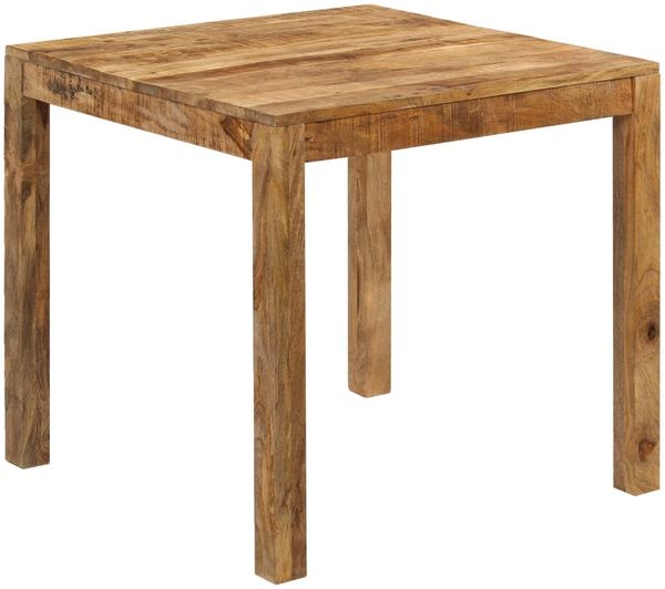 vidaXL Esstisch Massivholz Mango 82x80x76 cm 246704