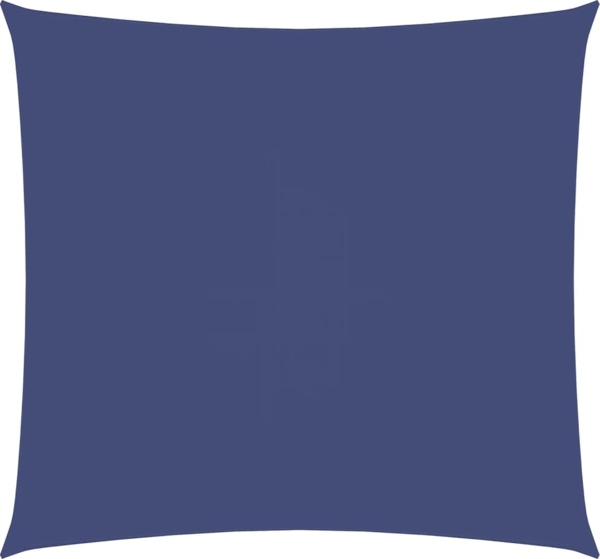 vidaXL Sonnensegel Oxford-Gewebe Quadratisch 7x7 m Blau 135528
