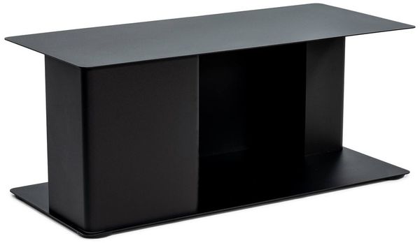 Spinder Adaptable Couchtisch Beistelltisch, Stahl, Schwarz