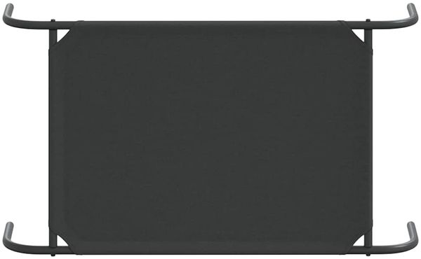 vidaXL Hundebett Erhöht Schwarz 90x50x20 cm Oxford-Gewebe und Stahl 42000838 Bild 6