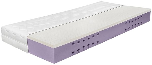 Matratze Arella Medi Soft 90x200 cm sehr weich Latex und Kaltschaum 7-Zonen