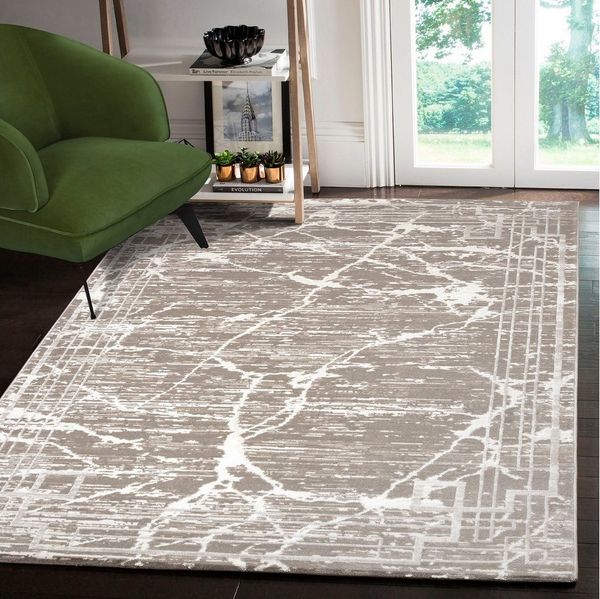 Sanat Teppich Harmony 3212, auch als Läufer, rechteckig, Höhe: 12 mm, Wohnzimmer, Kurzflor, modern, abtrakt, Schlafzimmer