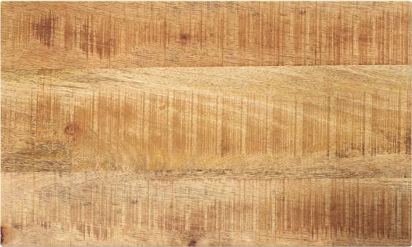 vidaXL Tischplatte 50x40x3,8 cm Rechteckig Raues Massivholz Mango 371380