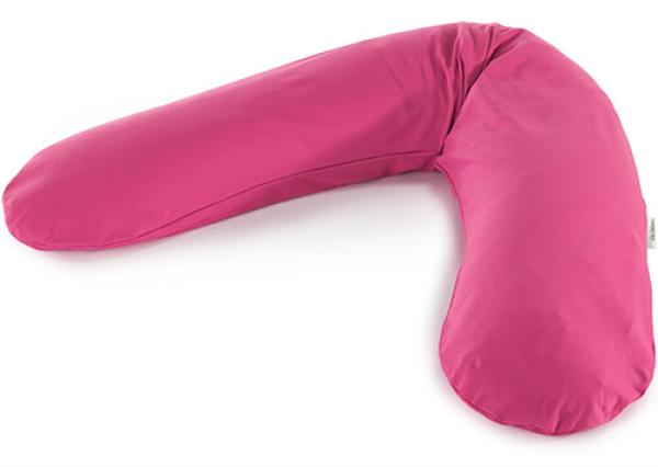 Theraline Stillkissen "Das Original" Microperlen inkl. Bezug 190 cm 44 Jersey fuchsia