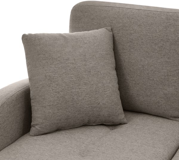 Modulares Ecksofa H 77 x T 118 x B 166 cm mit Chaiselongue links/rechts, 3-Sitzer, Antique Dark Grey Bild 9