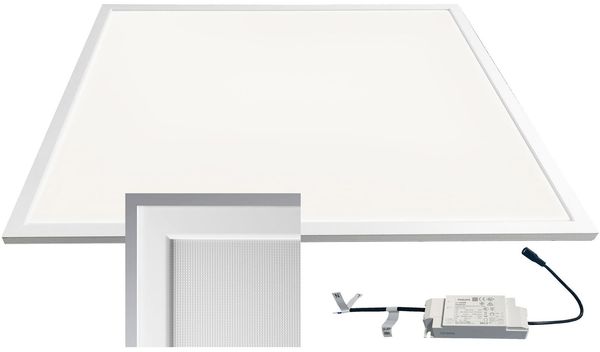 LED Licht-Panel "CTP-62 Office" neutralw62x62cm, 4000K, 40W, 4000lm, UGR16