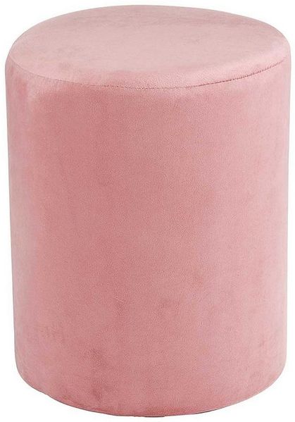 Bubble-Store Sitzhocker Samthocker, Polsterhocker (xH) ca. 28 x 37 cm