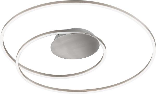 Fischer & Honsel 21295 LED Deckenleuchte Holy nickel matt tunable white 49cm