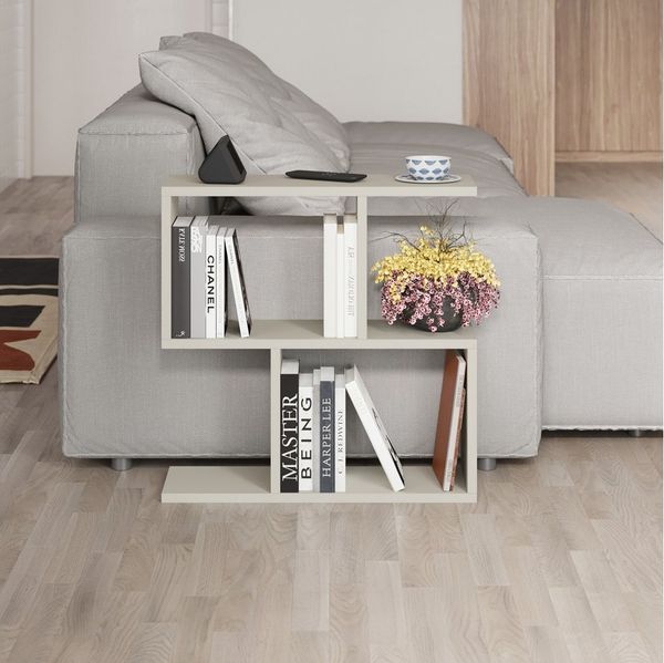 Decortie Beistelltisch Homemania, Modern Seite Ende Beistelltisch, Couchtisch, 60 x 19,5 x 60 cm
