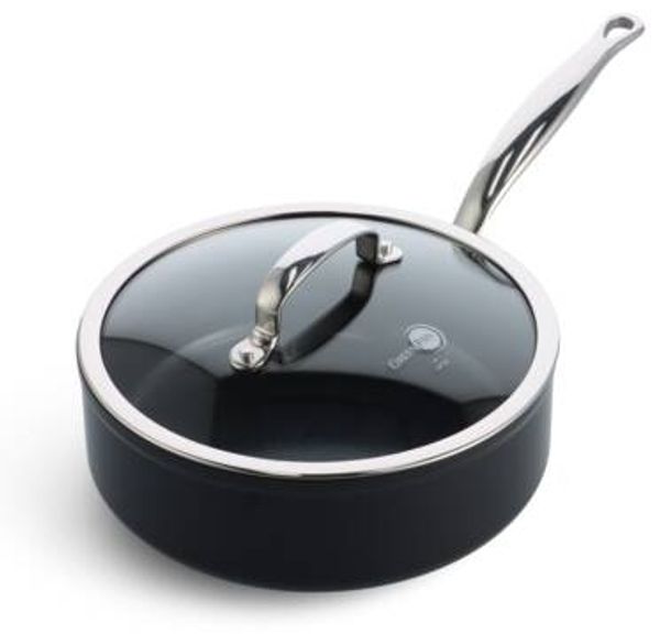 GreenPan Barcelona Pro Schmorpfanne 24cm Schwarz