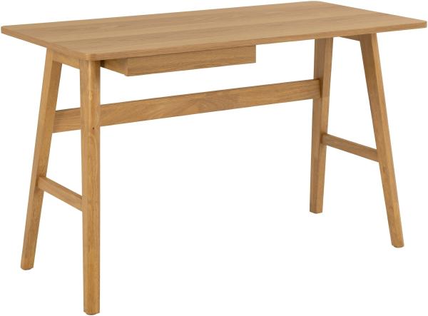 Schreibtisch >Barnett< in natürlich, MDF - 120x75x60cm (BxHxT)