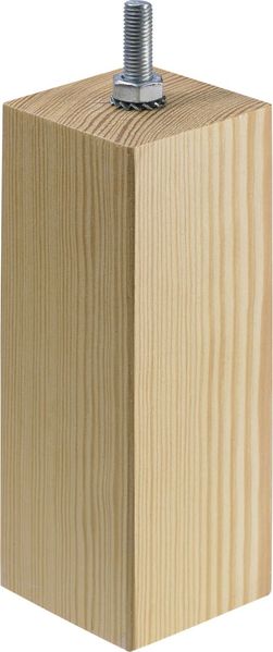 Hettich Möbelfuß Brema Buche Ø 50 x 50 x 150 mm