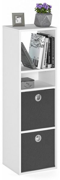 KOMTO Bücherregal RIM3 Regal Standregal Würfelregal für Kinderzimmer, Büroregal Bücherschrank Regal Wohnzimmer 33,8 х 30,7 х 112,5 cm